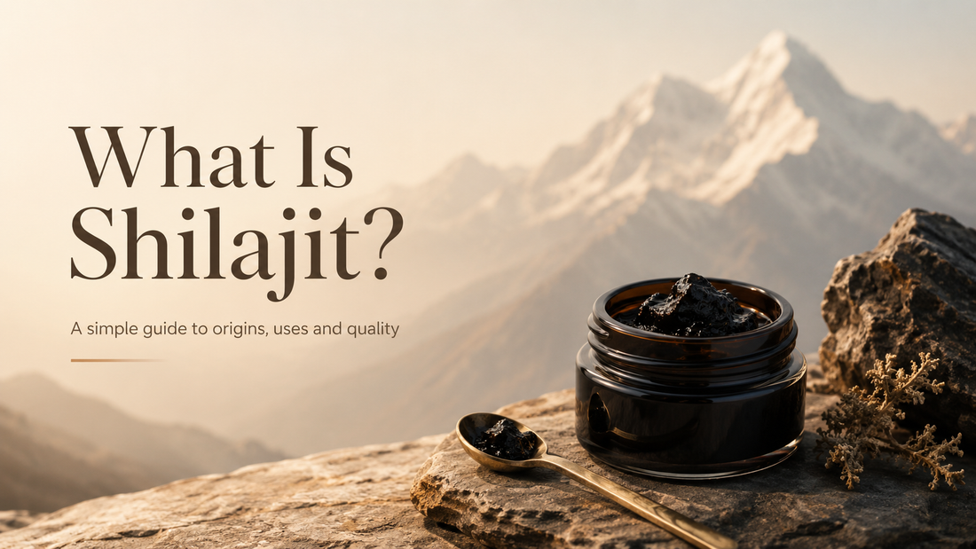 What Is Shilajit? A Simple Guide to Its Origins, Uses and Quality