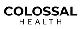 Logo of Colossal Health with black text on a white background