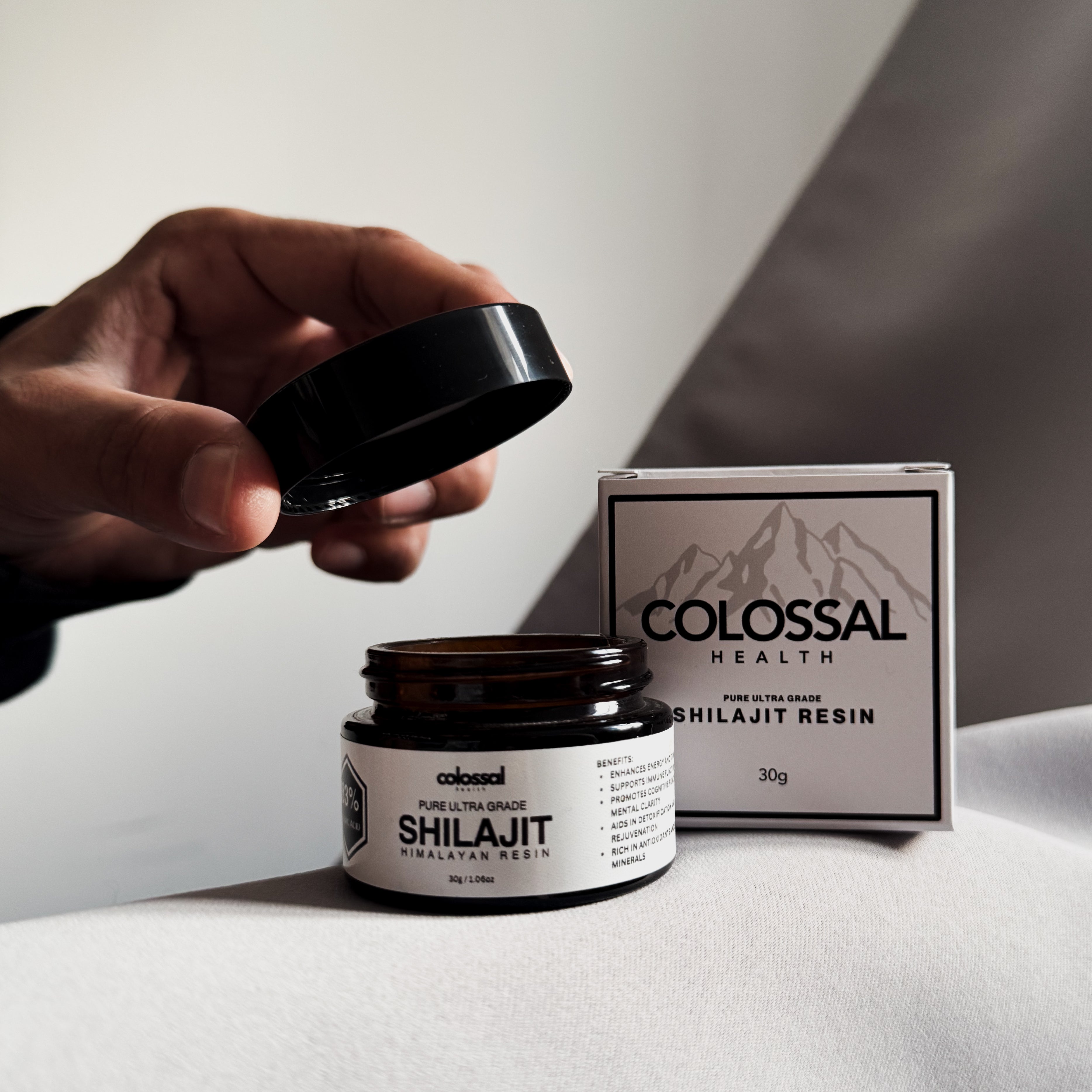 Pure Himalayan Shilajit Resin - Colossal Health